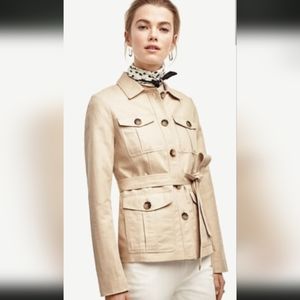 Ann Taylor Lined Safari Jacket